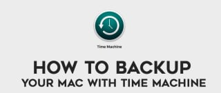 How to Back Up & Restore Your Mac with Time Machine image